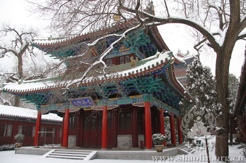 少林雪景:皑皑白雪庄严少林,冉冉氤氲清净我心